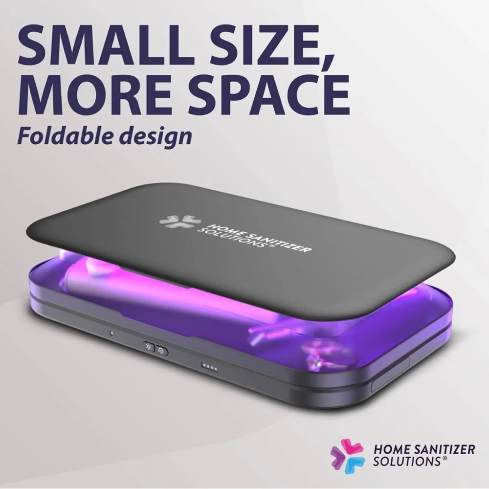 UV Phone Sanitizer with Smartphone Charger Powerbank 5000 mah